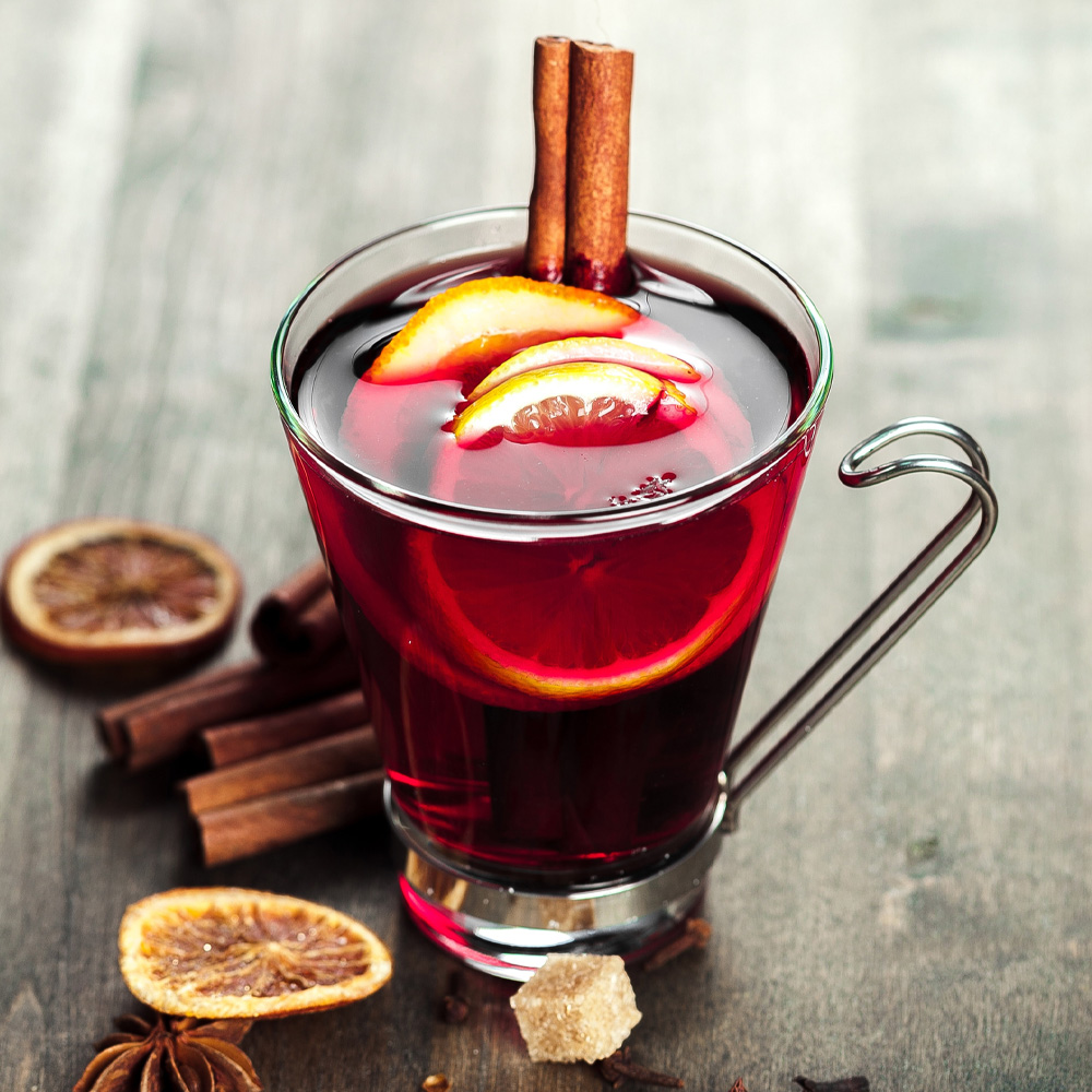 Glühwein mit Schuss